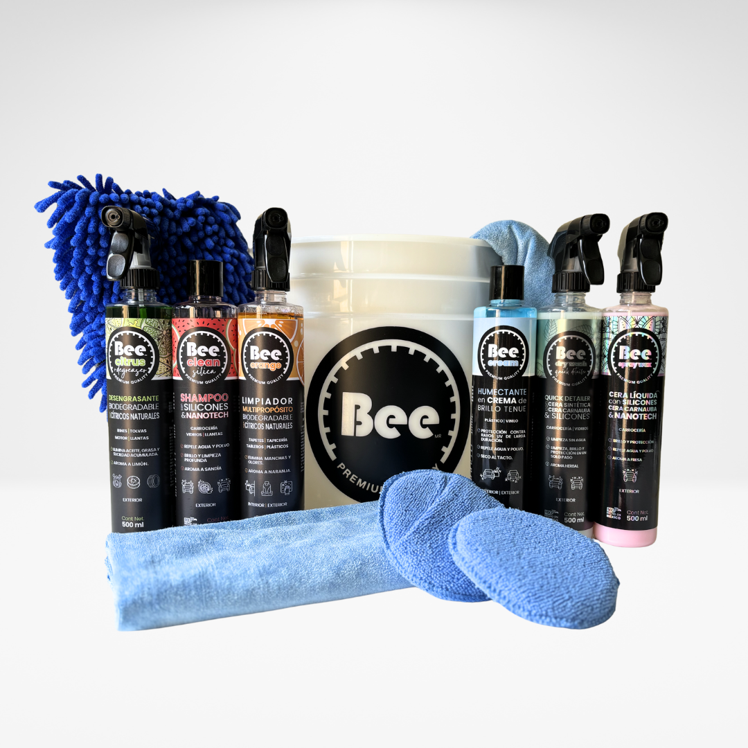 Bee Detail Kit Smart Bucket - Lavado y Detallado Completo
