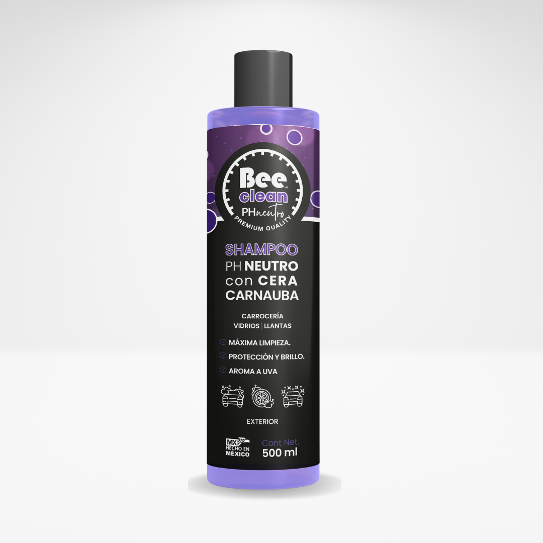 Bee Clean Uva - Shampoo pH Neutro con Cera Carnauba