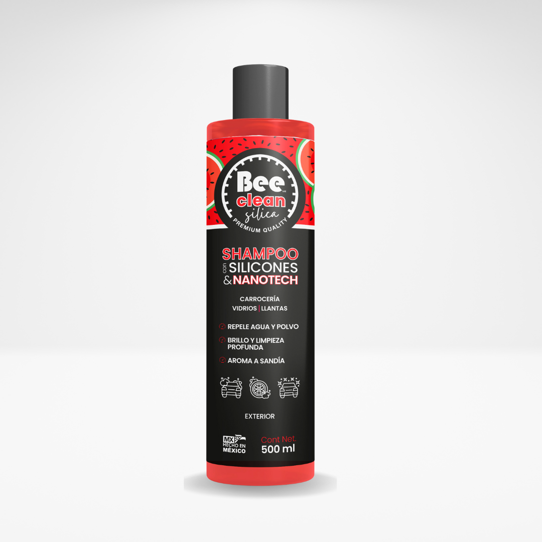 Bee Clean Sandía - Shampoo con Siliciones y Nanotech