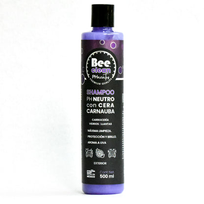 Bee Clean Uva - Shampoo pH Neutro con Cera Carnauba