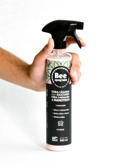 Bee Spray Wax - Cera Líquida con Cera Carnauba y Nanotech